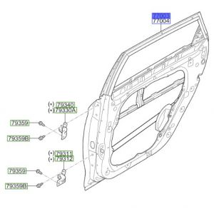 باب خلفي يسار