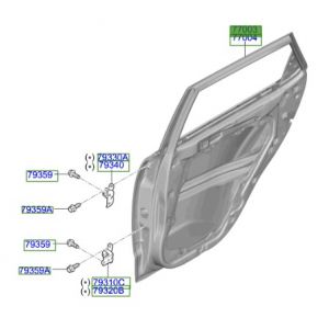باب خلفي يسار
