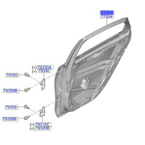 باب خلفي يسار