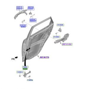 رداد باب خلفي يمين