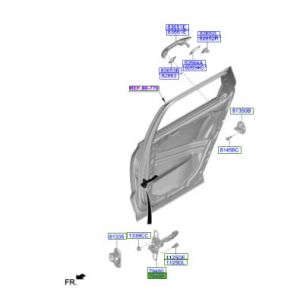 رداد باب خلفي يمين