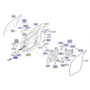 رداد باب أمامي يسار