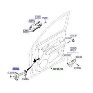 رداد باب أمامي يسار