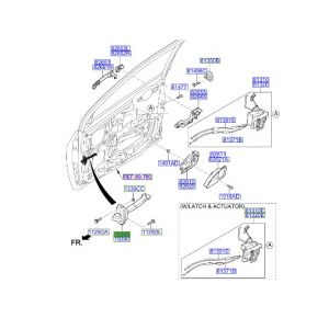 رداد باب أمامي يسار