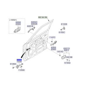 رداد باب أمامي يسار