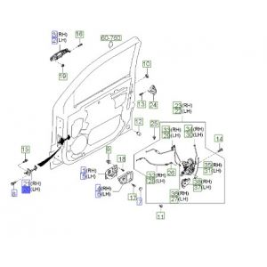 رداد باب أمامي يسار