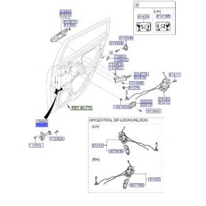 رداد باب خلفي يسار