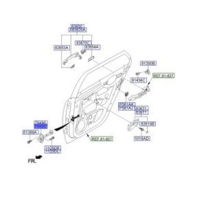 رداد باب خلفي يسار