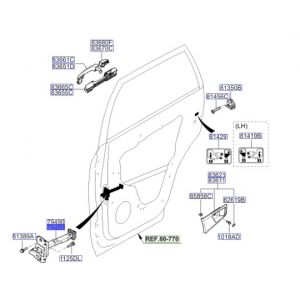 رداد باب خلفي يسار
