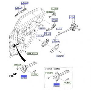 رداد باب خلفي يسار