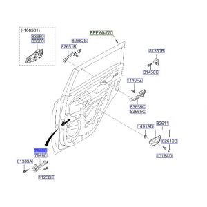 رداد باب خلفي يسار