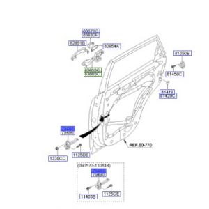 رداد باب خلفي يسار