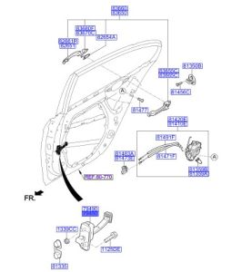 رداد باب خلفي يسار