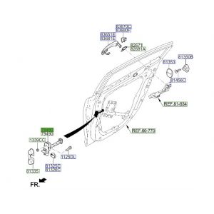 رداد باب خلفي يسار