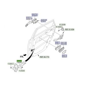 رداد باب خلفي يسار