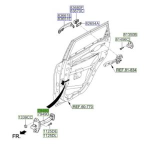 رداد باب خلفي يسار