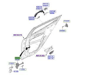 رداد باب خلفي يسار