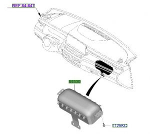 ايرباق الراكب الأمامي