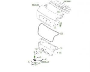 قفل باب شنطة