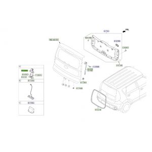 قفل الباب الخلفي