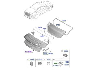 قفل باب شنطة