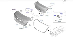 قفل باب شنطة