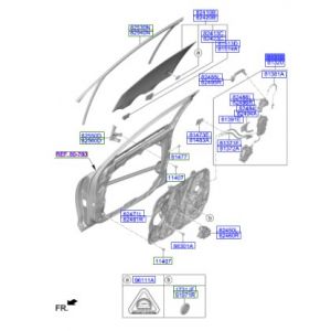 قفل باب أمامي يسار