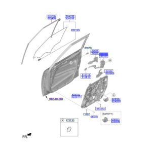 قفل باب أمامي يسار