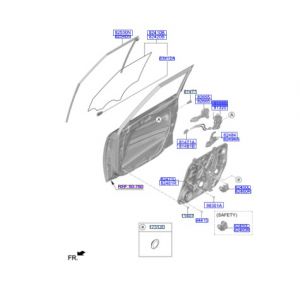 قفل باب أمامي يسار