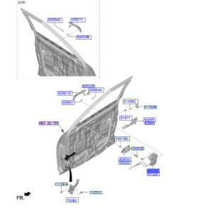قفل باب أمامي يسار