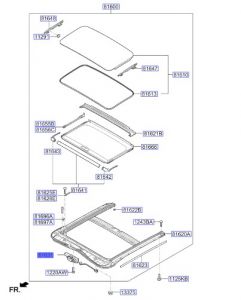 دينمو فتحة السقف