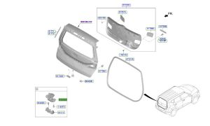 قفل الباب الخلفي