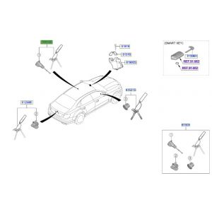 قفل تأمين الباب مع المفاتيح