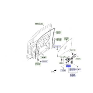منظم كهربائي لرفع و تنزيل زجاج الباب الأمامي يسار