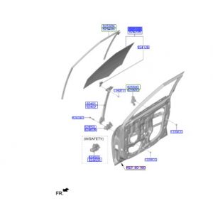 زجاج نافذة الباب