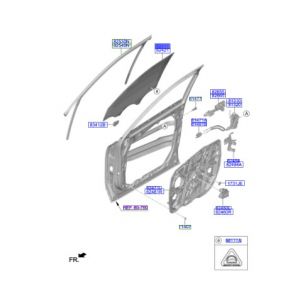 زجاج نافذة الباب