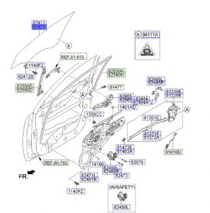 زجاج نافذة الباب