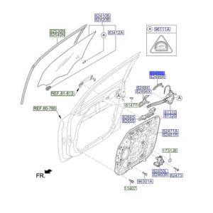 قاعدة مقبض باب خارجية