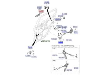 مقبض باب داخلي