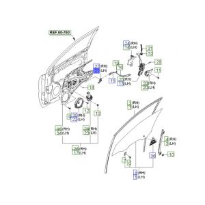مقبض باب داخلي