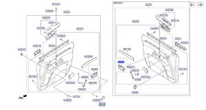 مقبض باب داخلي