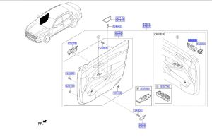 مقبض باب داخلي