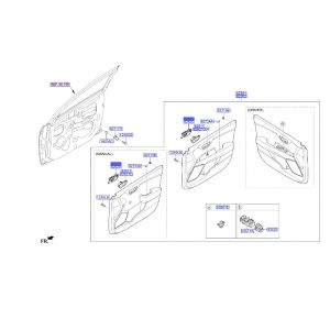 مقبض باب داخلي