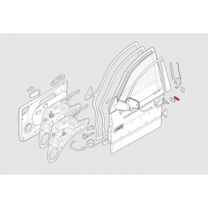 جرم مقبض باب داخلي أمامي يسار
