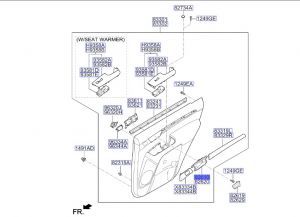 مقبض باب داخلي