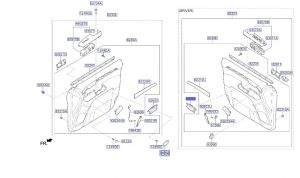مقبض باب داخلي