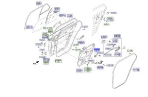 مقبض باب داخلي