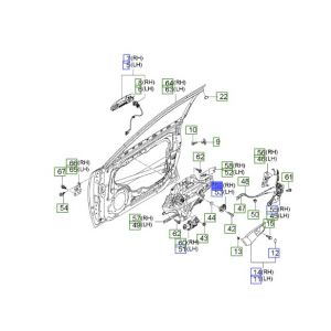 مقبض باب داخلي