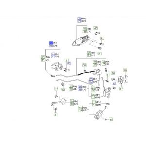 مقبض باب داخلي