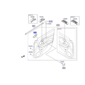 مقبض باب داخلي
